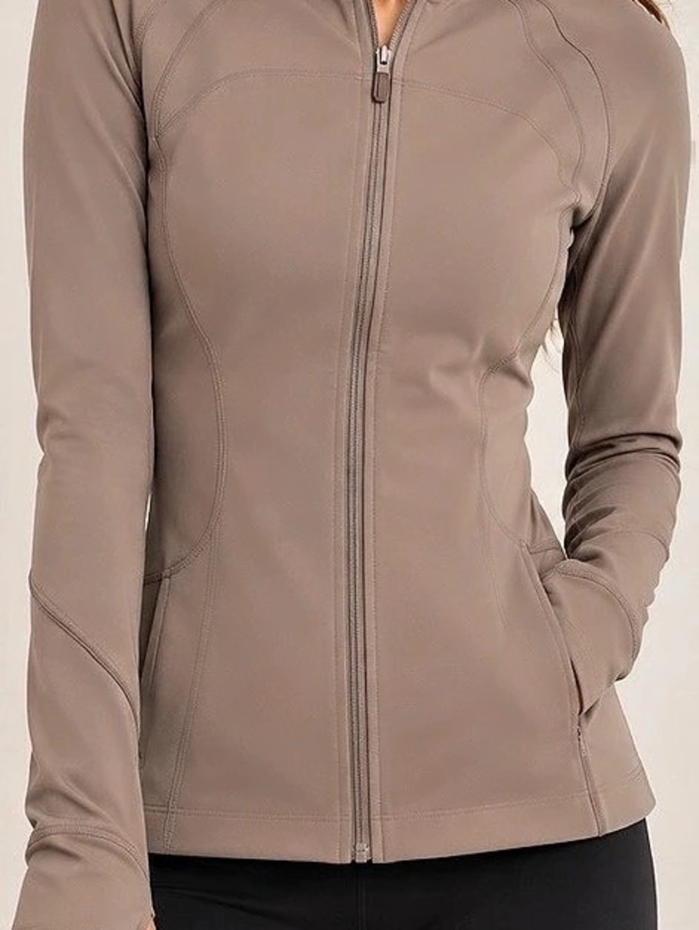 lululemon Define Jacket *Nulu in Brown Size 6